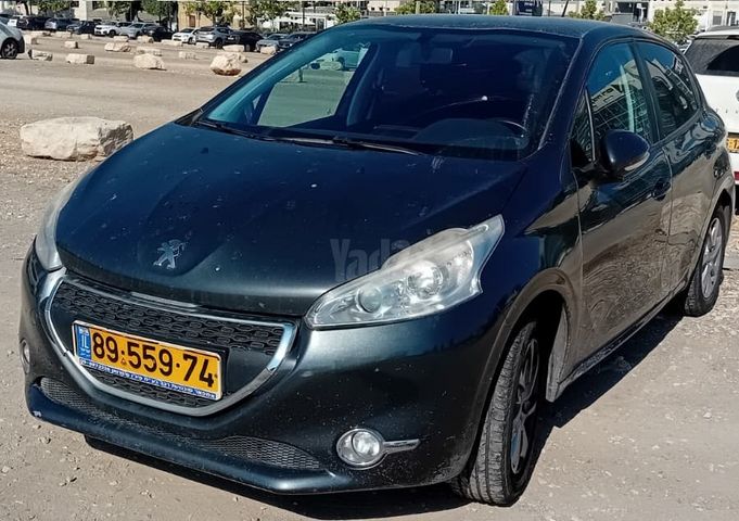 מודעת רכב פיג'ו 208