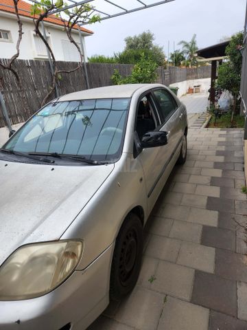 מודעת רכב טויוטה קורולה
