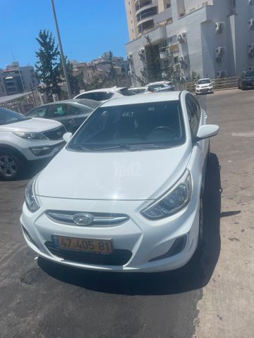 מודעת רכב יונדאי אקסנט i25