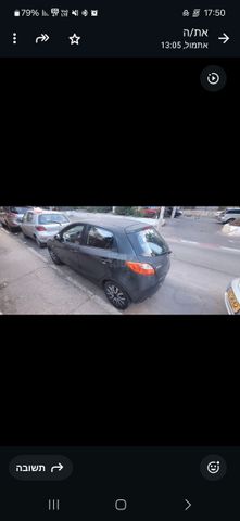 מודעת רכב מאזדה 2