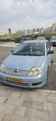 מודעת רכב טויוטה קורולה