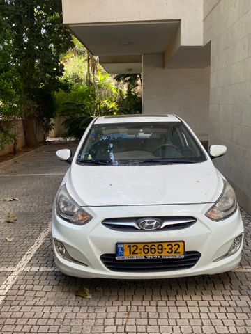 מודעת רכב יונדאי אקסנט i25