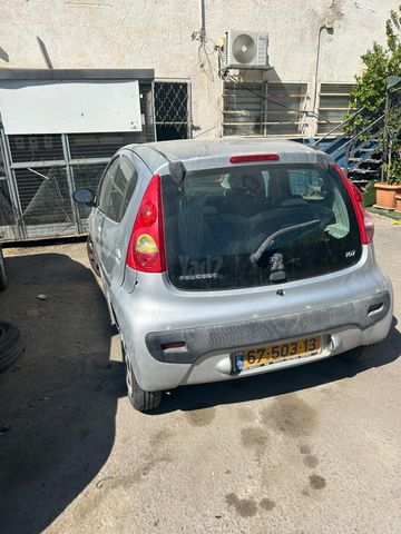 מודעת רכב פיג'ו 107