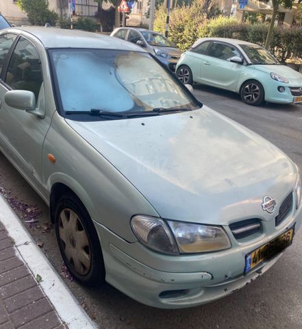 מודעת רכב ניסאן אלמרה