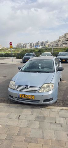 מודעת רכב טויוטה קורולה