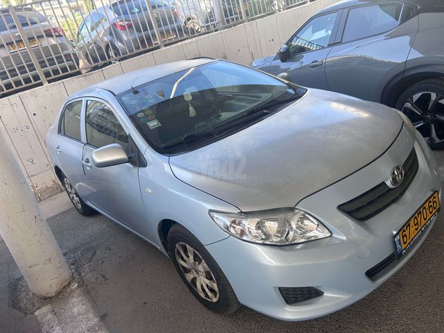 מודעת רכב טויוטה קורולה
