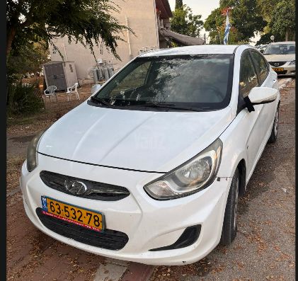 מודעת רכב יונדאי אקסנט i25