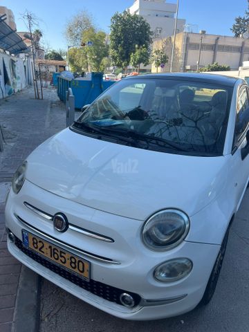 מודעת רכב פיאט 500