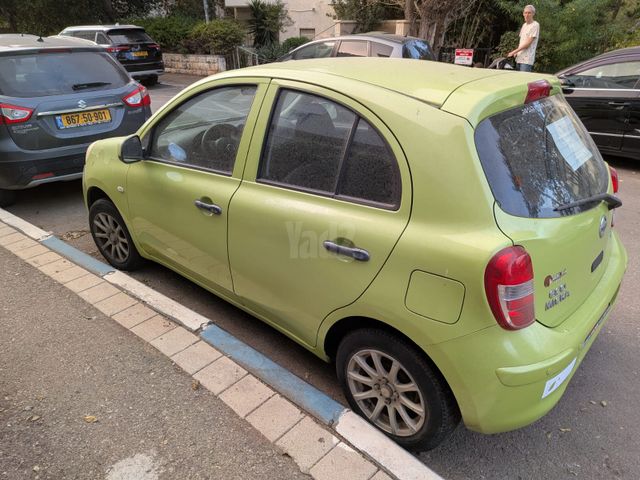 מודעת רכב ניסאן מיקרה