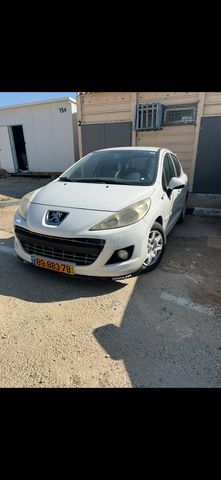 מודעת רכב פיג'ו 207