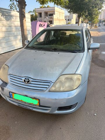 מודעת רכב טויוטה קורולה