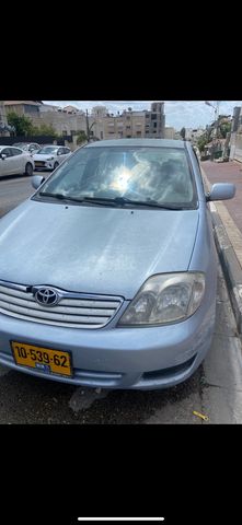 מודעת רכב טויוטה קורולה