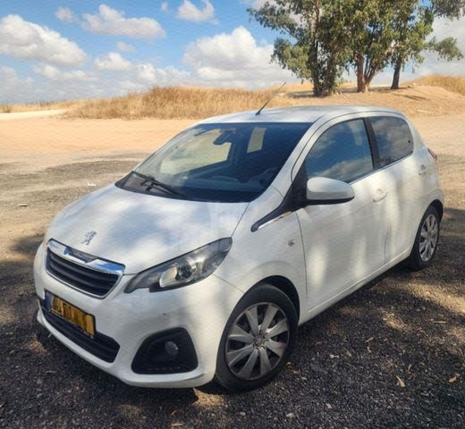 מודעת רכב פיג'ו 108