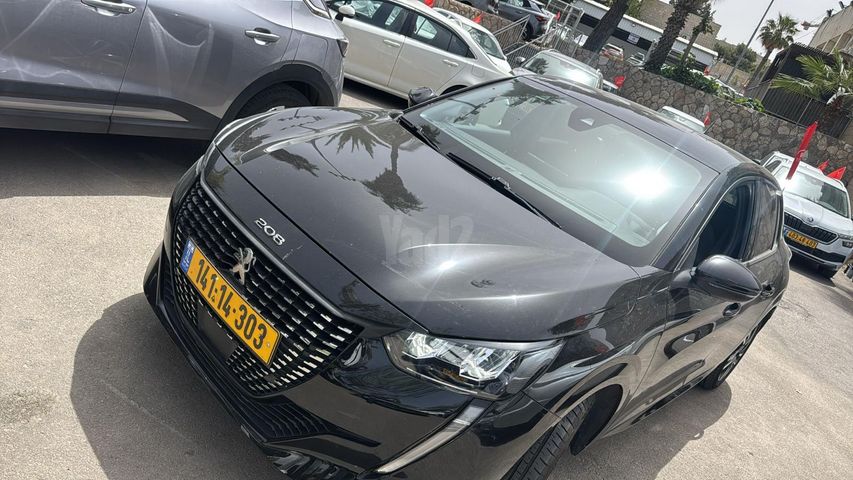 מודעת רכב פיג'ו 208