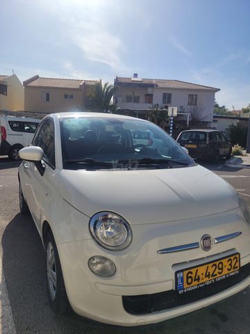 מודעת רכב פיאט 500