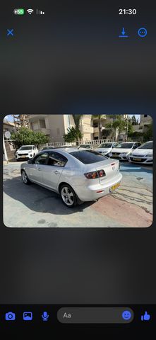 מודעת רכב מאזדה 3