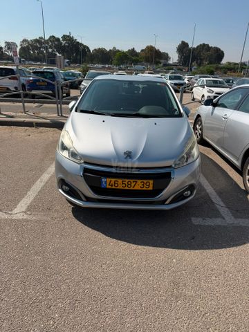 מודעת רכב פיג'ו 208