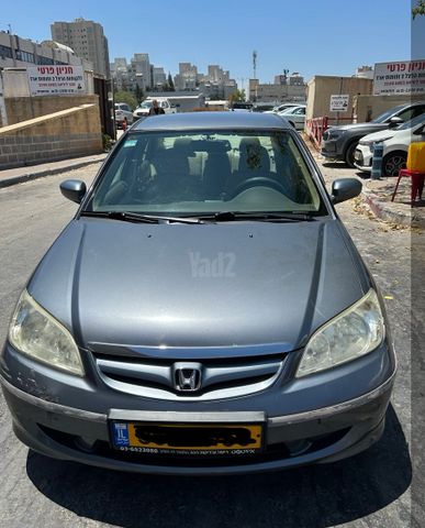 מודעת רכב הונדה סיוויק