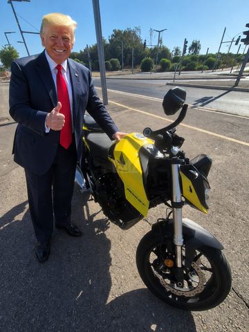 מודעת רכב הונדה HORNET 750