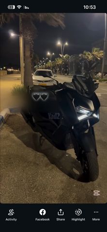 מודעת רכב ימאהה X-Max 300 Tech