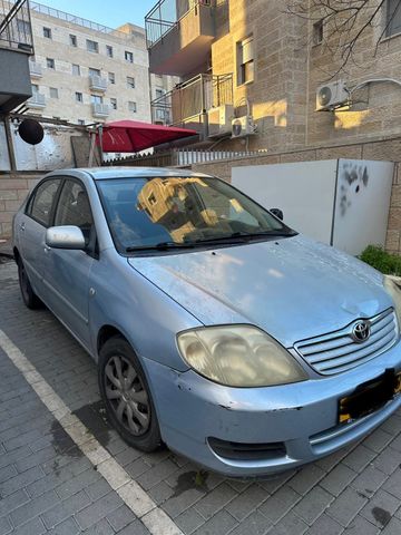 מודעת רכב טויוטה קורולה
