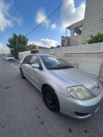 מודעת רכב טויוטה קורולה