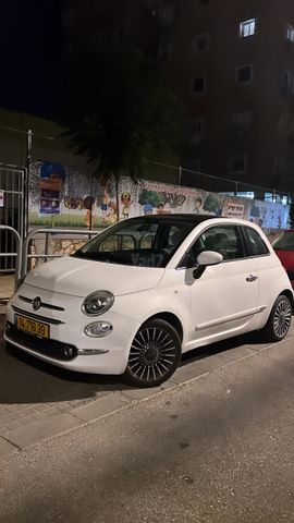 מודעת רכב פיאט 500
