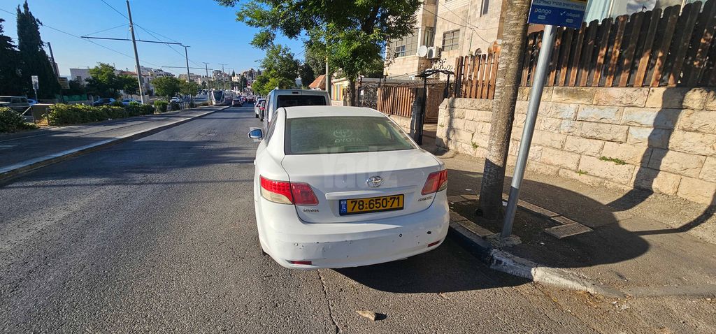 מודעת רכב טויוטה אוונסיס