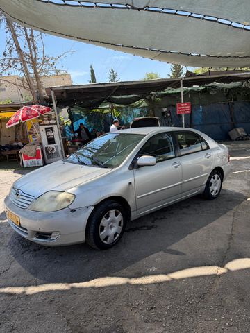 מודעת רכב טויוטה קורולה