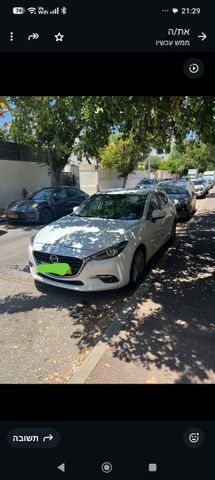 מודעת רכב מאזדה 3