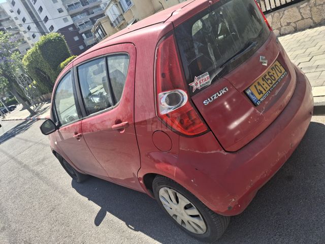 מודעת רכב סוזוקי ספלאש