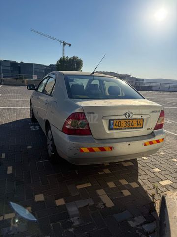 מודעת רכב טויוטה קורולה