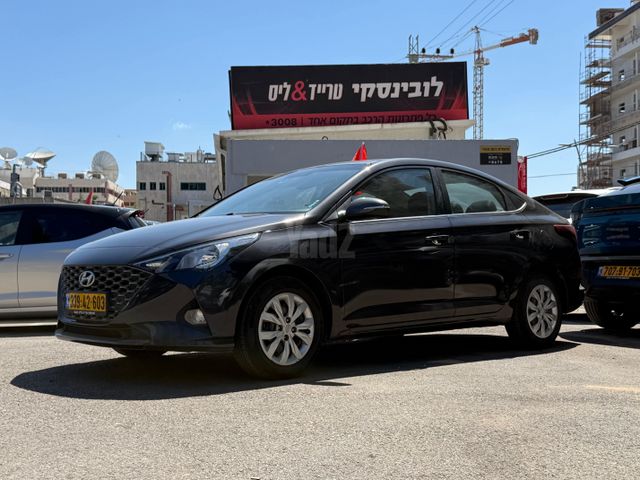 מודעת רכב יונדאי אקסנט i25