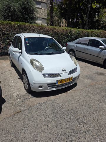 מודעת רכב ניסאן מיקרה