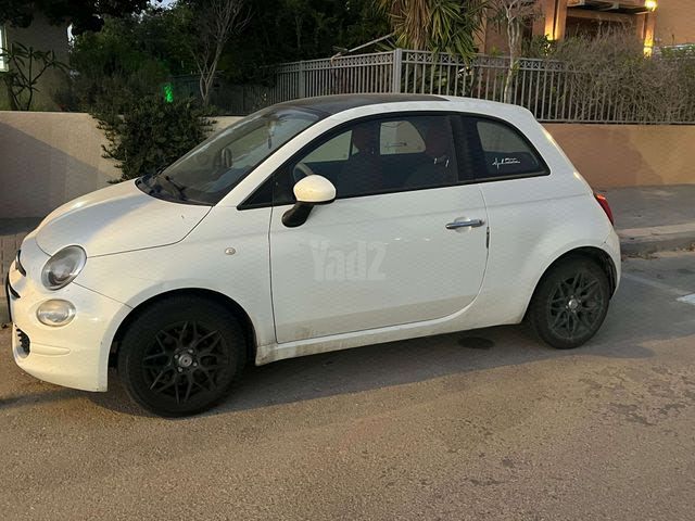 מודעת רכב פיאט 500