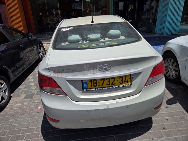 מודעת רכב יונדאי אקסנט i25