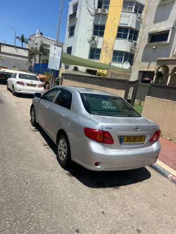 מודעת רכב טויוטה קורולה