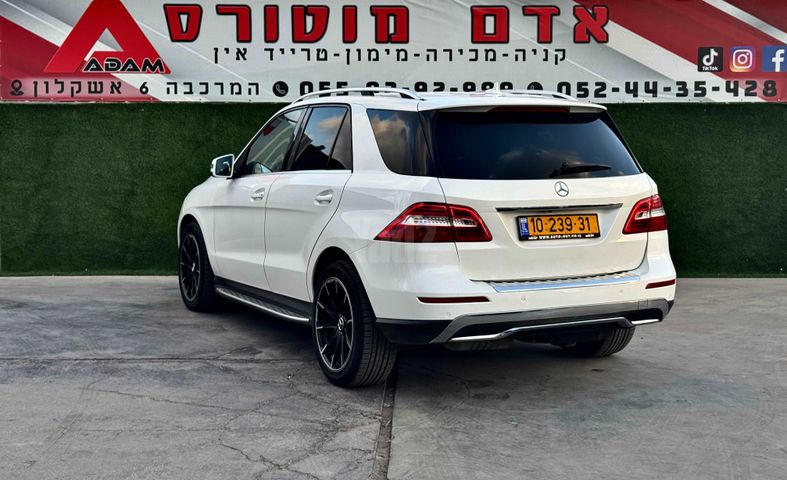 מודעת רכב מרצדס-בנץ ML 3