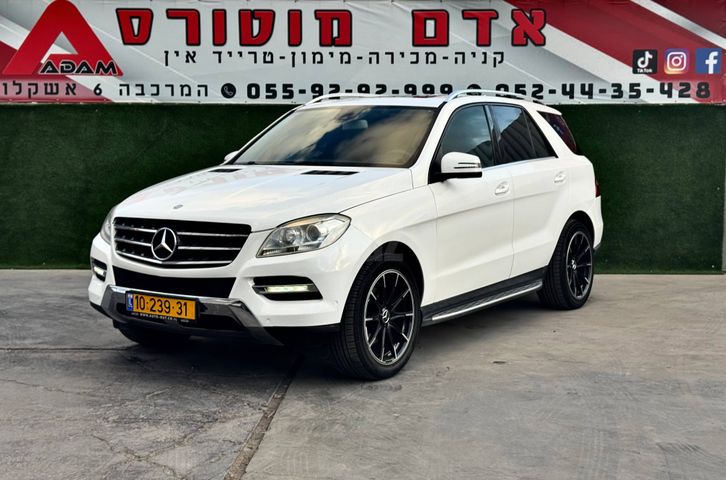 מודעת רכב מרצדס-בנץ ML 1