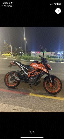 מודעת רכב KTM Naked Duke 390