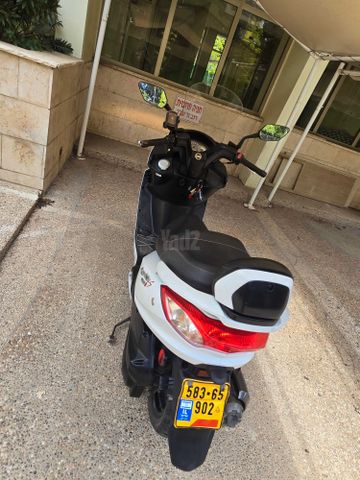 מודעת רכב סאן יאנג ג'וי רייד 125
