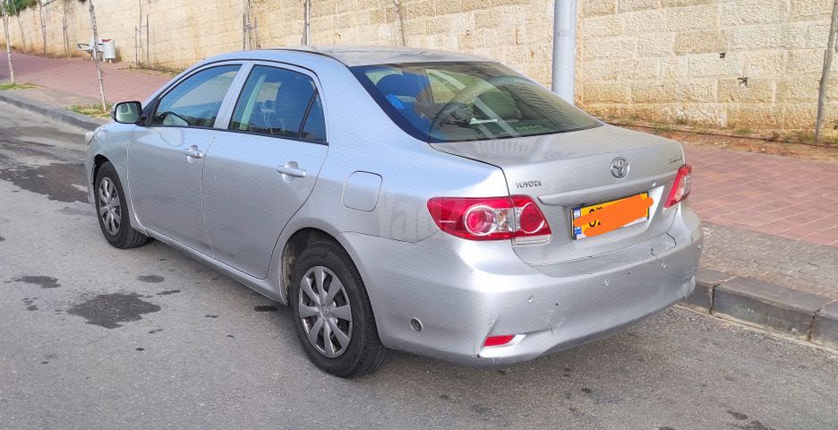 מודעת רכב טויוטה קורולה