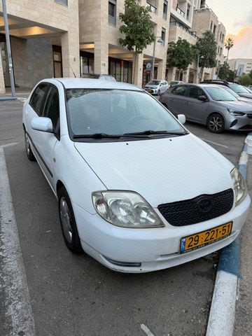 מודעת רכב טויוטה קורולה