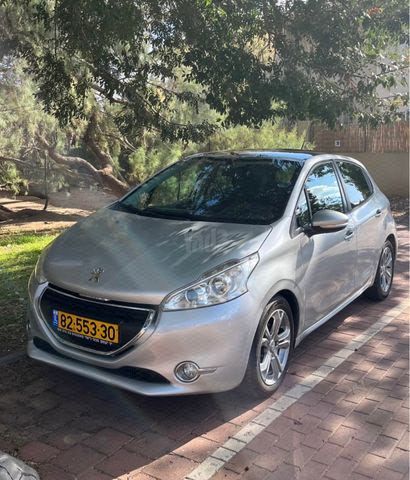 מודעת רכב פיג'ו 208