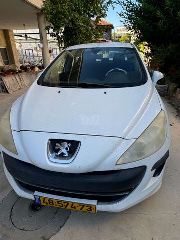 מודעת רכב פיג'ו 308
