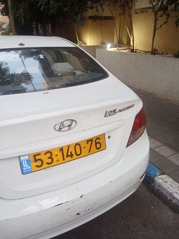 מודעת רכב יונדאי אקסנט i25