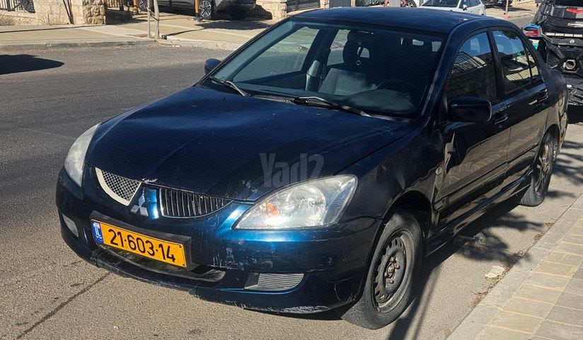 מודעת רכב מיצובישי לנסר