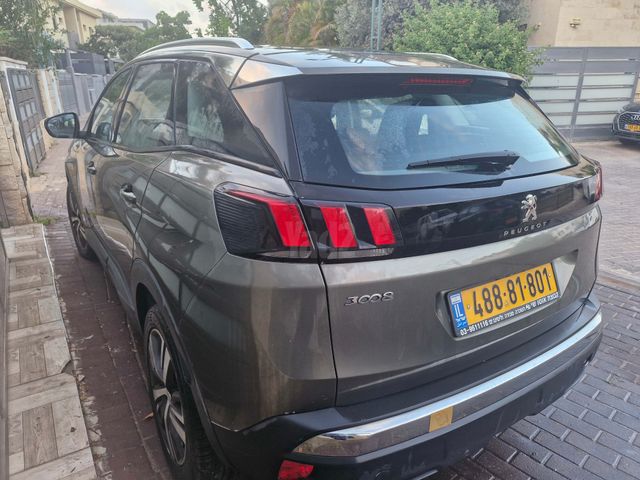 מודעת רכב פיג'ו 3008