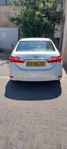 מודעת רכב טויוטה קורולה
