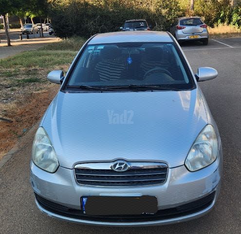 מודעת רכב יונדאי אקסנט i25